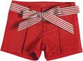 SOSOOKI I Heart SOSOOKI Twill Skort Red x